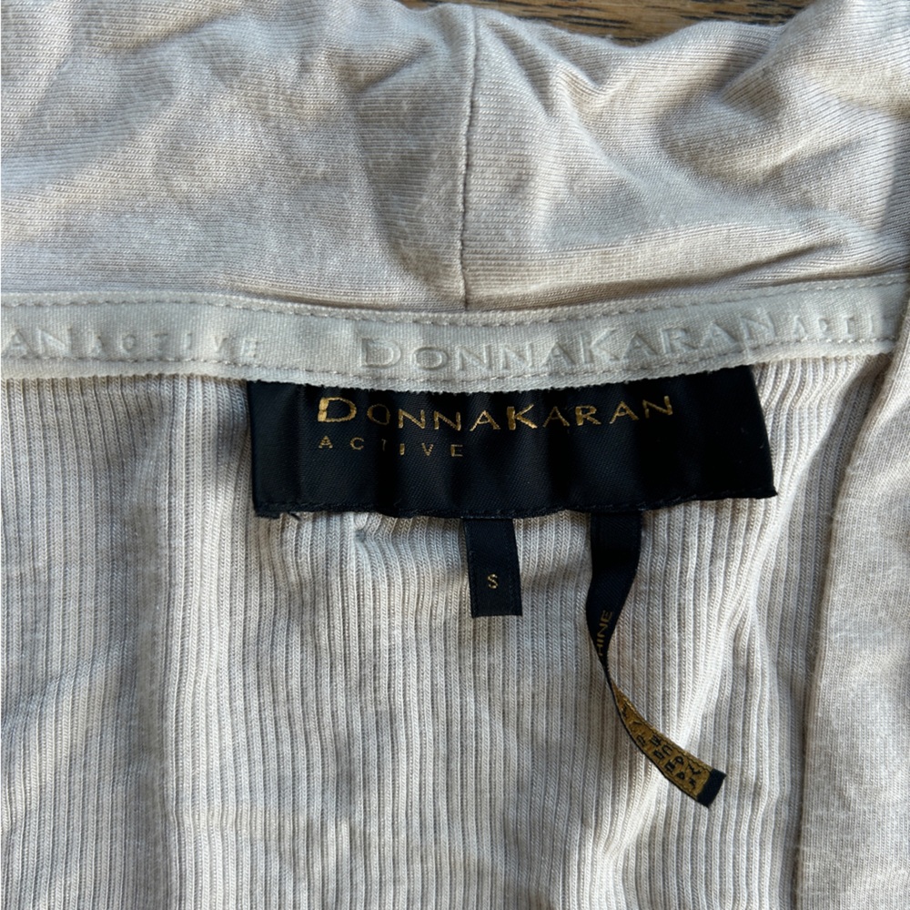 Long Open Ribbed Cardigan - S - Picture 3 of 5